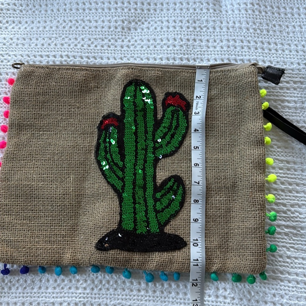 Sequin Cactus Clutch - Picture 15 of 16